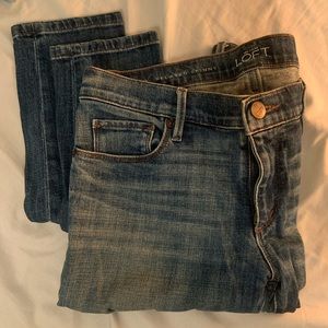 ANN TAYLOR LOFT DENIM, relaxed skinny